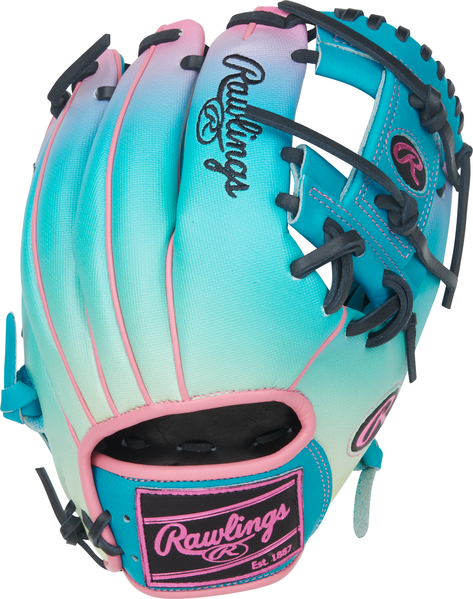 Rawlings Heart of the Hide Fun Burst 11.5" Baseball Fielding Glove - PROR204-2TESS