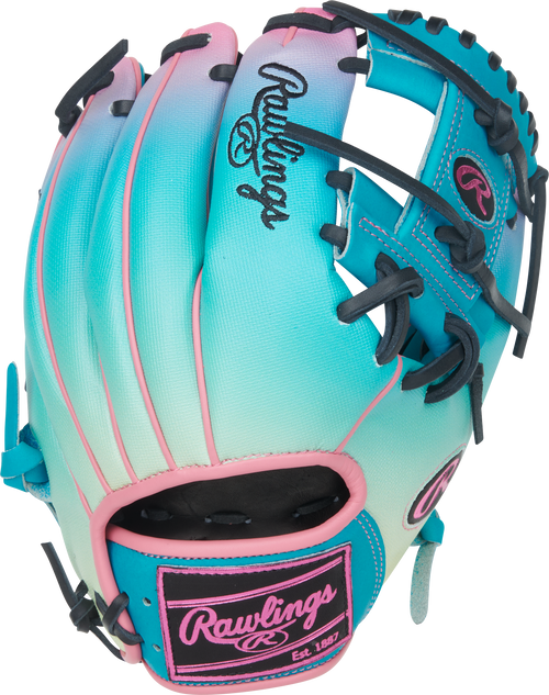 Rawlings Heart of the Hide Fun Burst 11.5" Baseball Fielding Glove - PROR204-2TESS