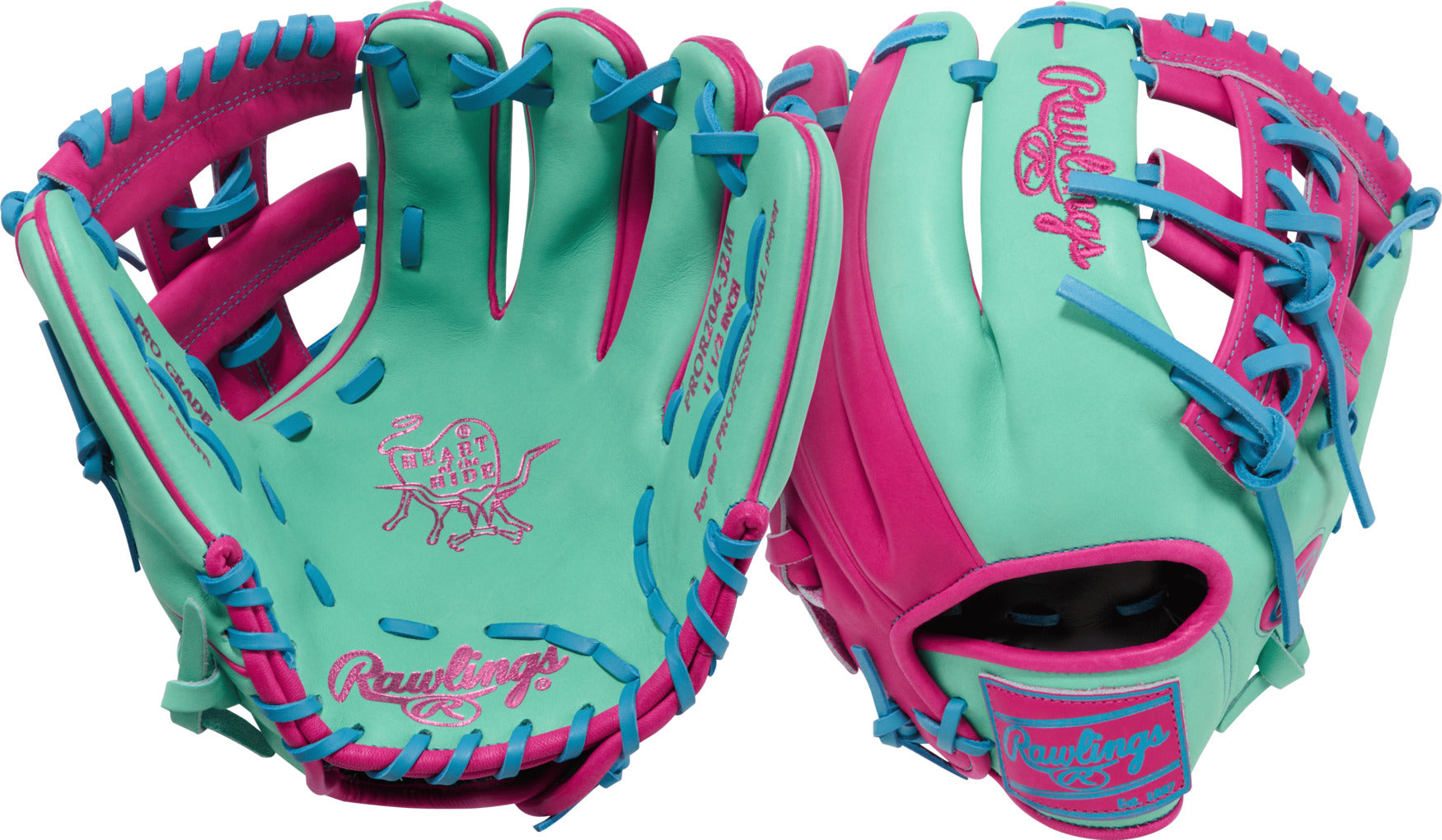 Rawlings Heart of the Hide Spring Break Edition 11.5" Baseball Fielding Glove - PROR204-32M