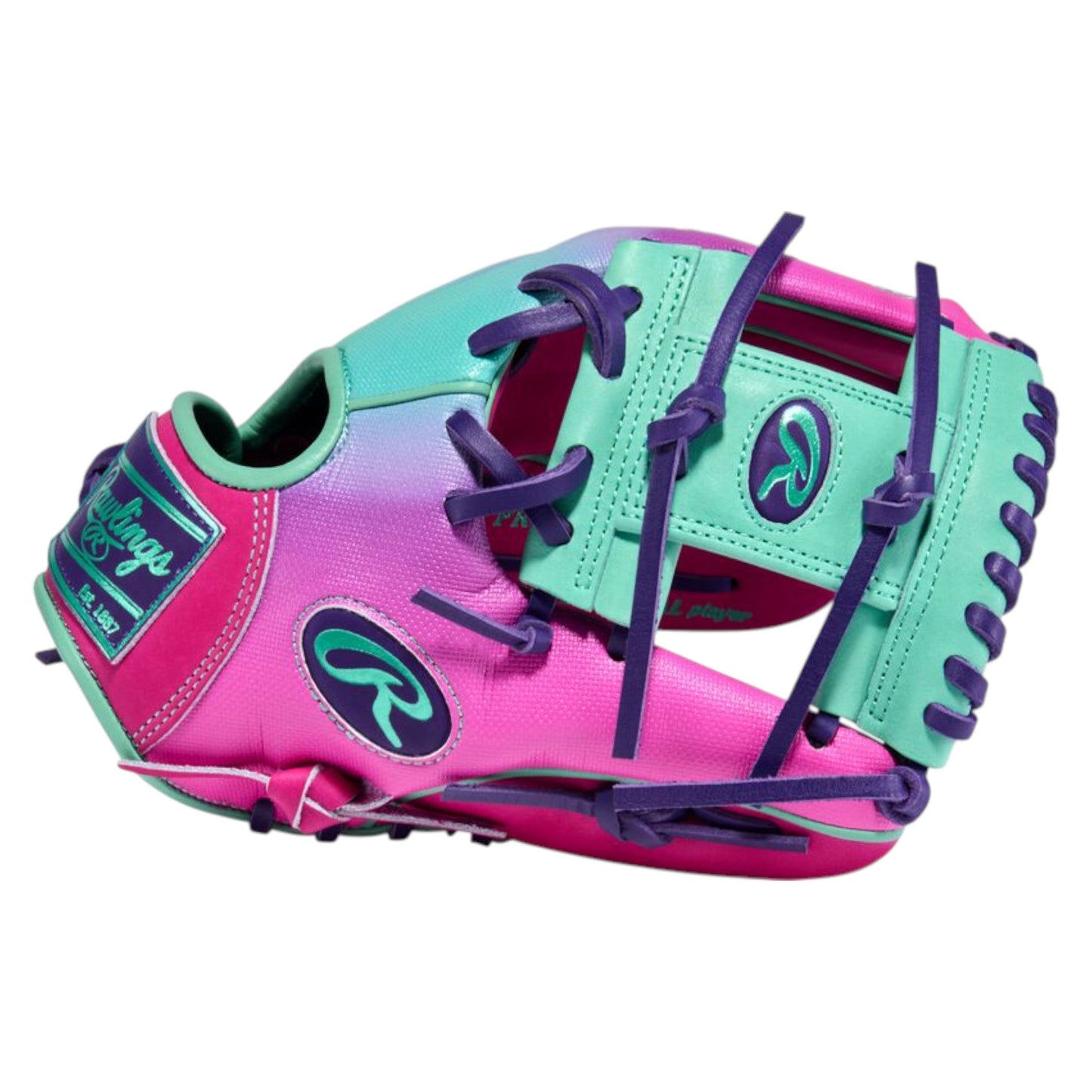 Rawlings Heart of the Hide Fun Burst 2.0 11.5" Baseball Fielding Glove - PROR204U-2BEM