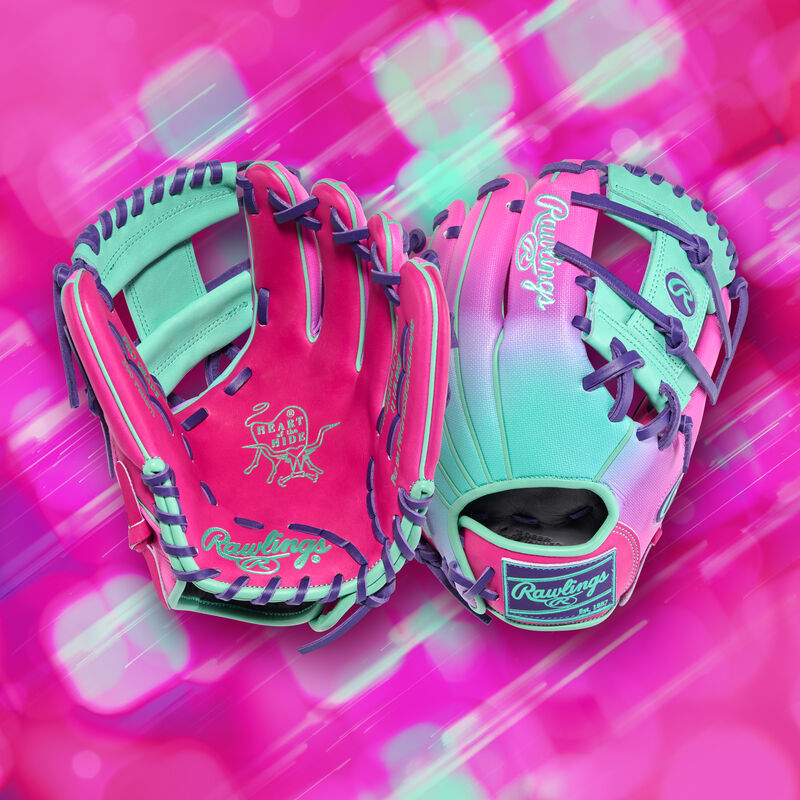 Rawlings Heart of the Hide Fun Burst 2.0 11.5" Baseball Fielding Glove - PROR204U-2BEM