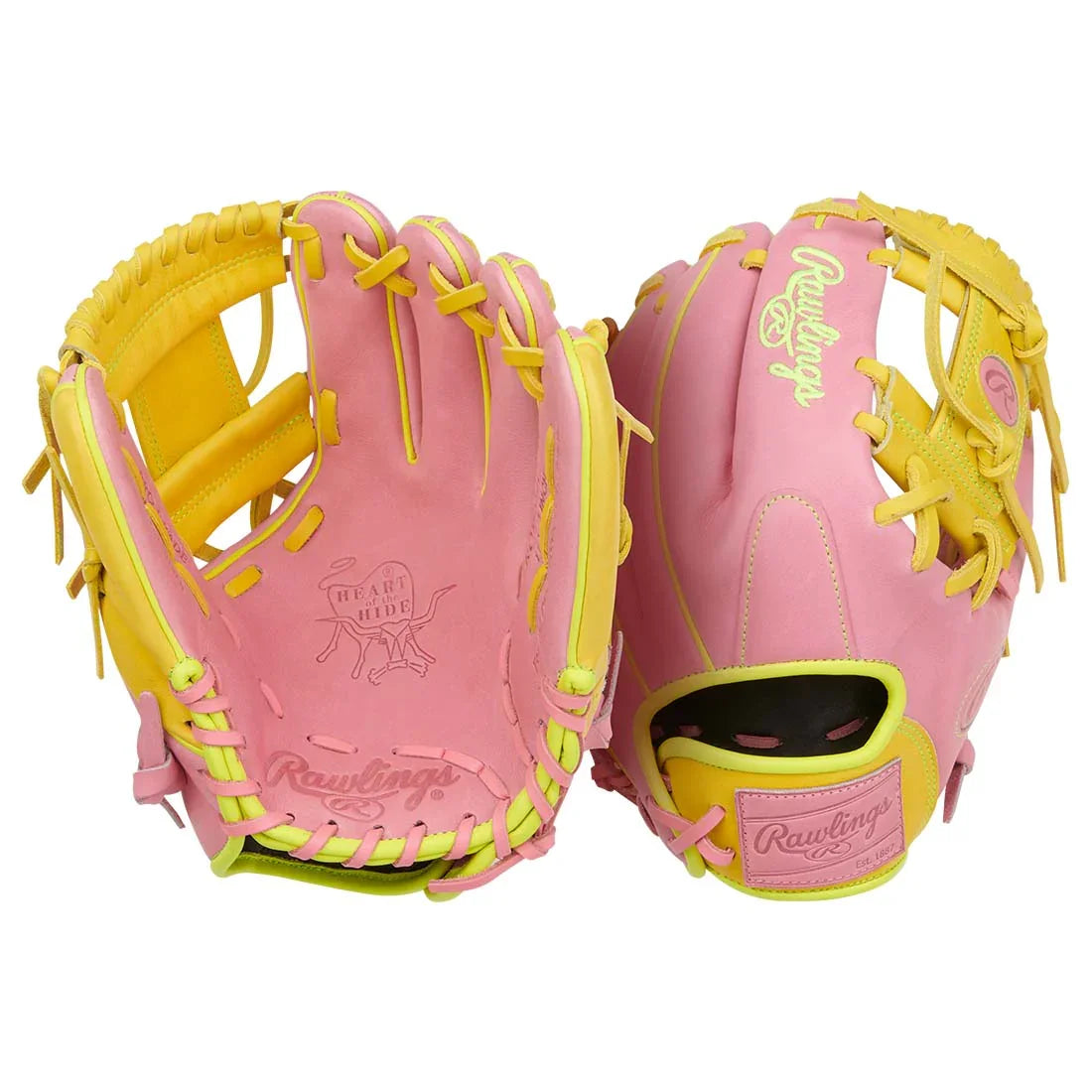 Rawlings Heart of the Hide 11.5" Infield Baseball Glove: PROR204U-2P