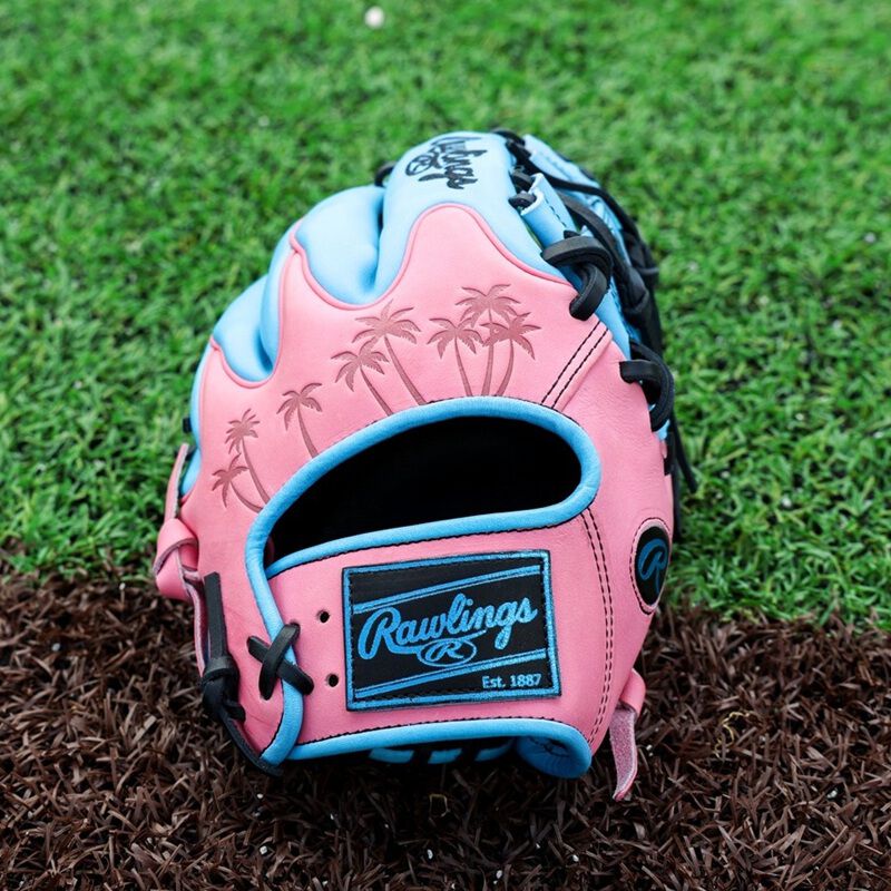 Rawlings Heart of the Hide ColorSync 10 Palm Trees 11.5" Baseball Fielding Glove - PROR204W-2CBP