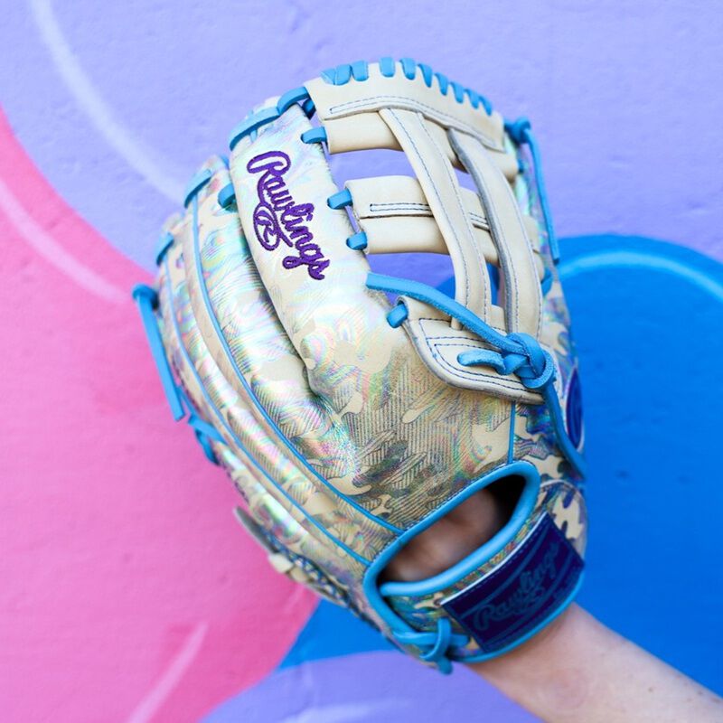 Rawlings Heart of the Hide ColorSync 10 Metallic Camo 12.25" Baseball Fielding Glove - PROR207U-6CC
