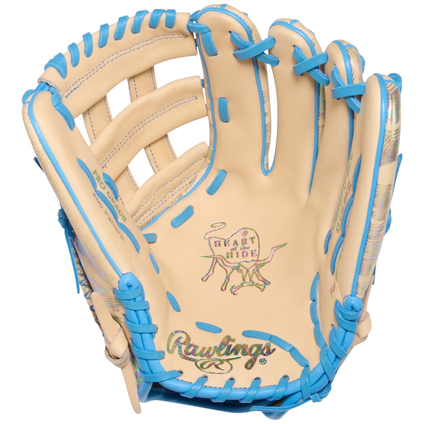 Rawlings Heart of the Hide ColorSync 10 Metallic Camo 12.25" Baseball Fielding Glove - PROR207U-6CC