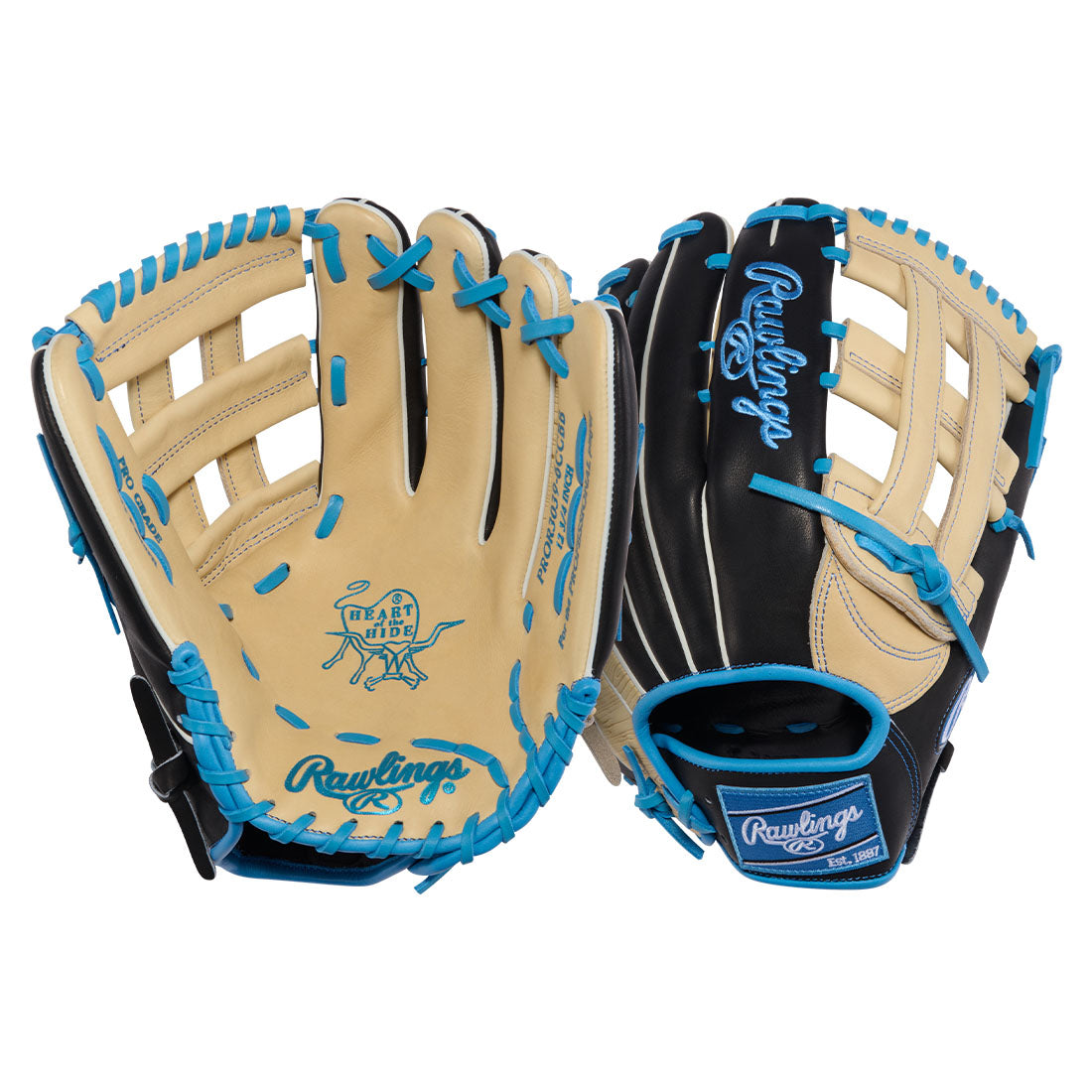 Rawlings Heart of the Hide 12.75" Outfield Baseball Glove: PROR3039-6CCBB