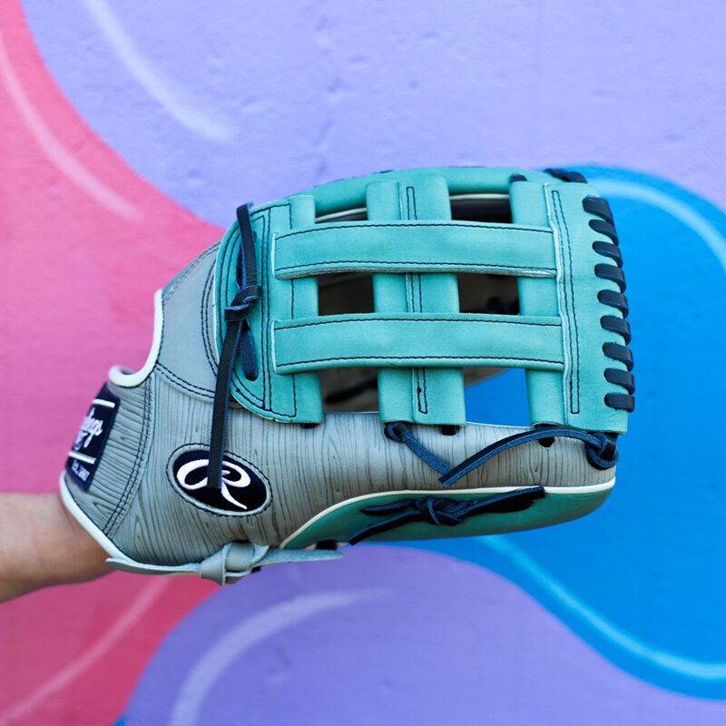 Rawlings Heart of the Hide ColorSync 10 Woodgrain Sage 12.75" Baseball Fielding Glove - PROR3039-6GSP