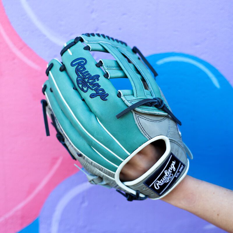 Rawlings Heart of the Hide ColorSync 10 Woodgrain Sage 12.75" Baseball Fielding Glove - PROR3039-6GSP