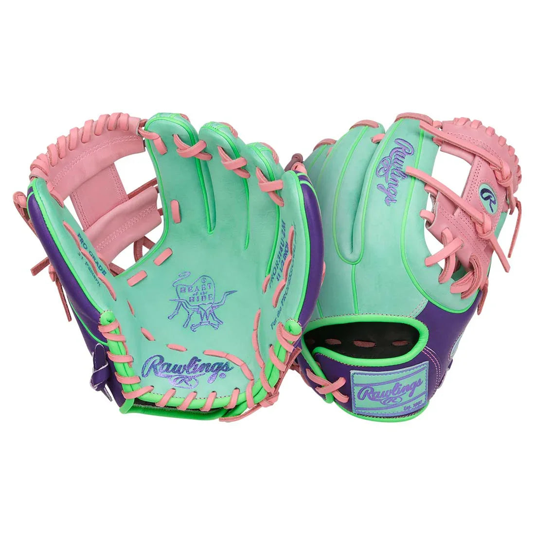 Rawlings Heart of the Hide 11.5" Infield Baseball Glove: PROR314U-2M