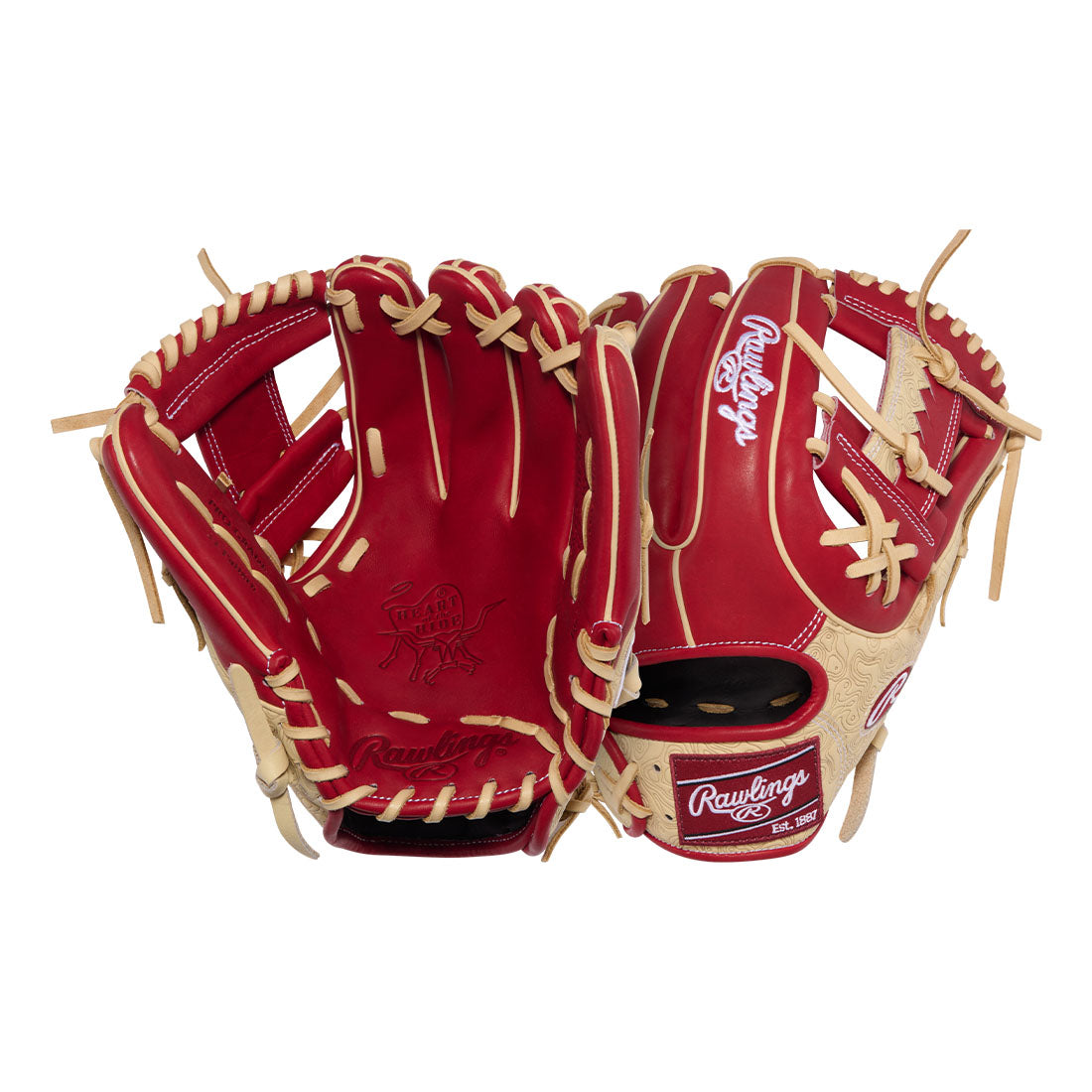 Rawlings Heart of the Hide 11.75" Infield Baseball Glove: PROR315-2WSHCC