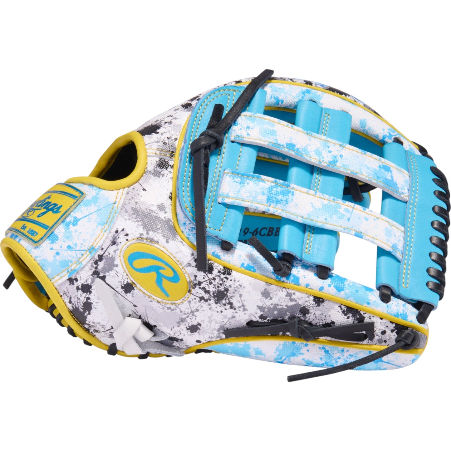 Rawlings Heart of the Hide ColorSync 10 Splatter 12.75" Baseball Fielding Glove - PROR3319-6CBB