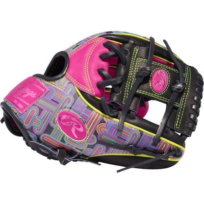 Rawlings Heart of the Hide ColorSync 10 Berry 11.5" Baseball Fielding Glove - PROR934-2BEB
