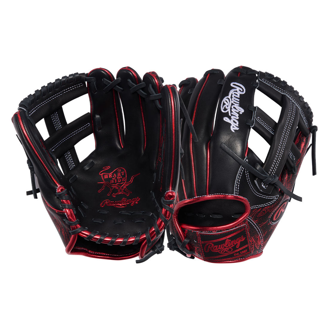 Rawlings Heart of the Hide 11.5" Infield Baseball Glove: PRORB734-1BS