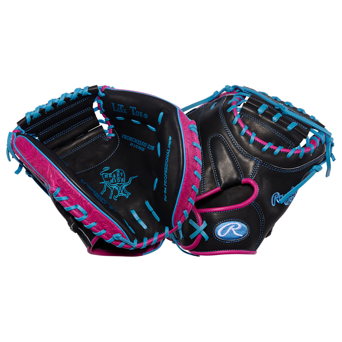 Rawlings Heart of the Hide 32.5" Baseball Catcher's Mitt: PRORCM325U-23B
