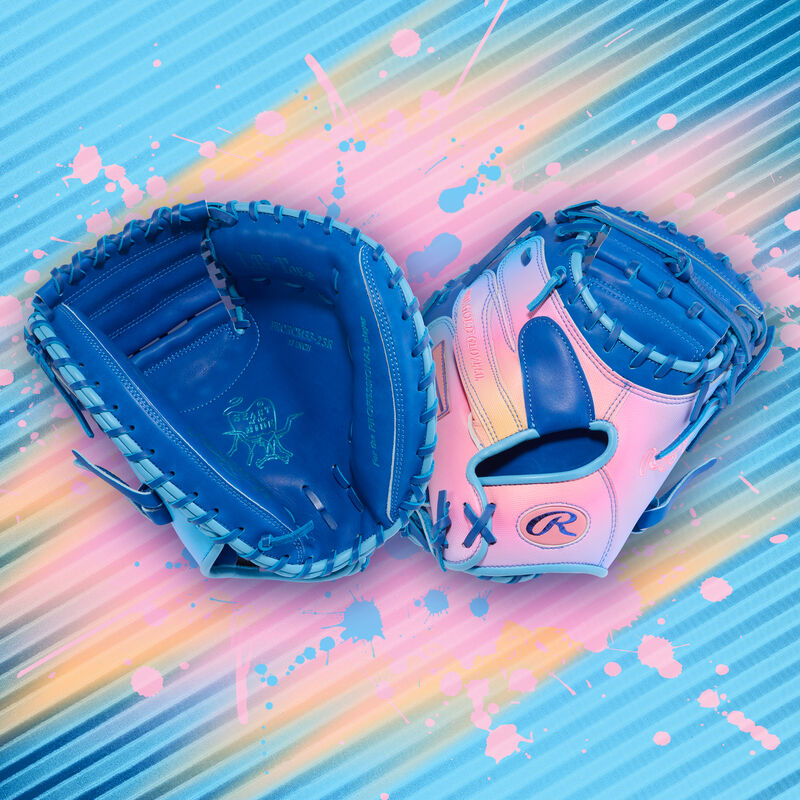 Rawlings Heart of the Hide Fun Burst 2.0 33" Baseball Catchers Mitt/Glove - PRORCM33-23R