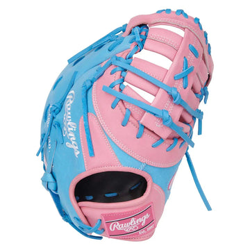 Rawlings Heart of the Hide PRORDCTU-10PCB 12.25" First Base Mitt – DCT pattern, Single Post Double Bar web, R2G quick break-in