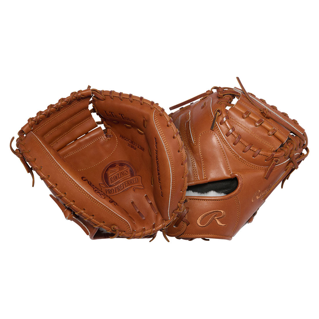 Rawlings Pro Preferred 33" Baseball Catcher's MItt: PROSCM33-23BR