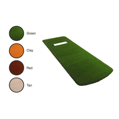 Portolite Long Spiked Non-Slip Softball Pitching Mat