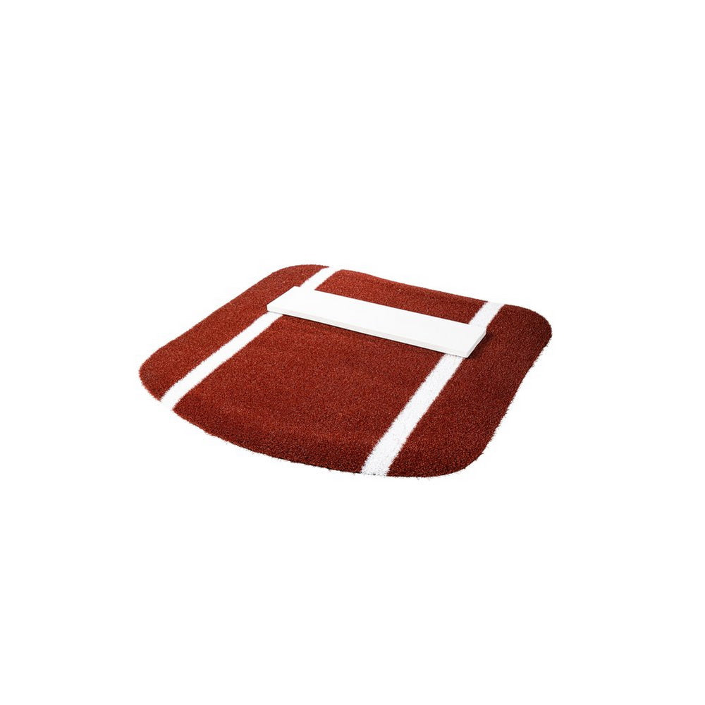 Portolite Mini Softball Pitching Mat With Spikes