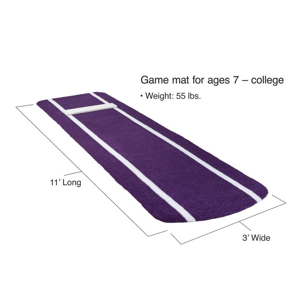 Portolite Ultimate Spiked Softball Pitching Mat