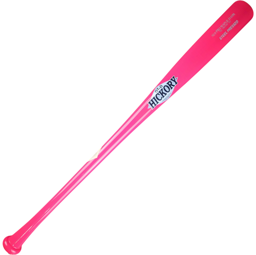 Old Hickory J143M Steel Pressed Pink Maple Wood Bat: J143M-P