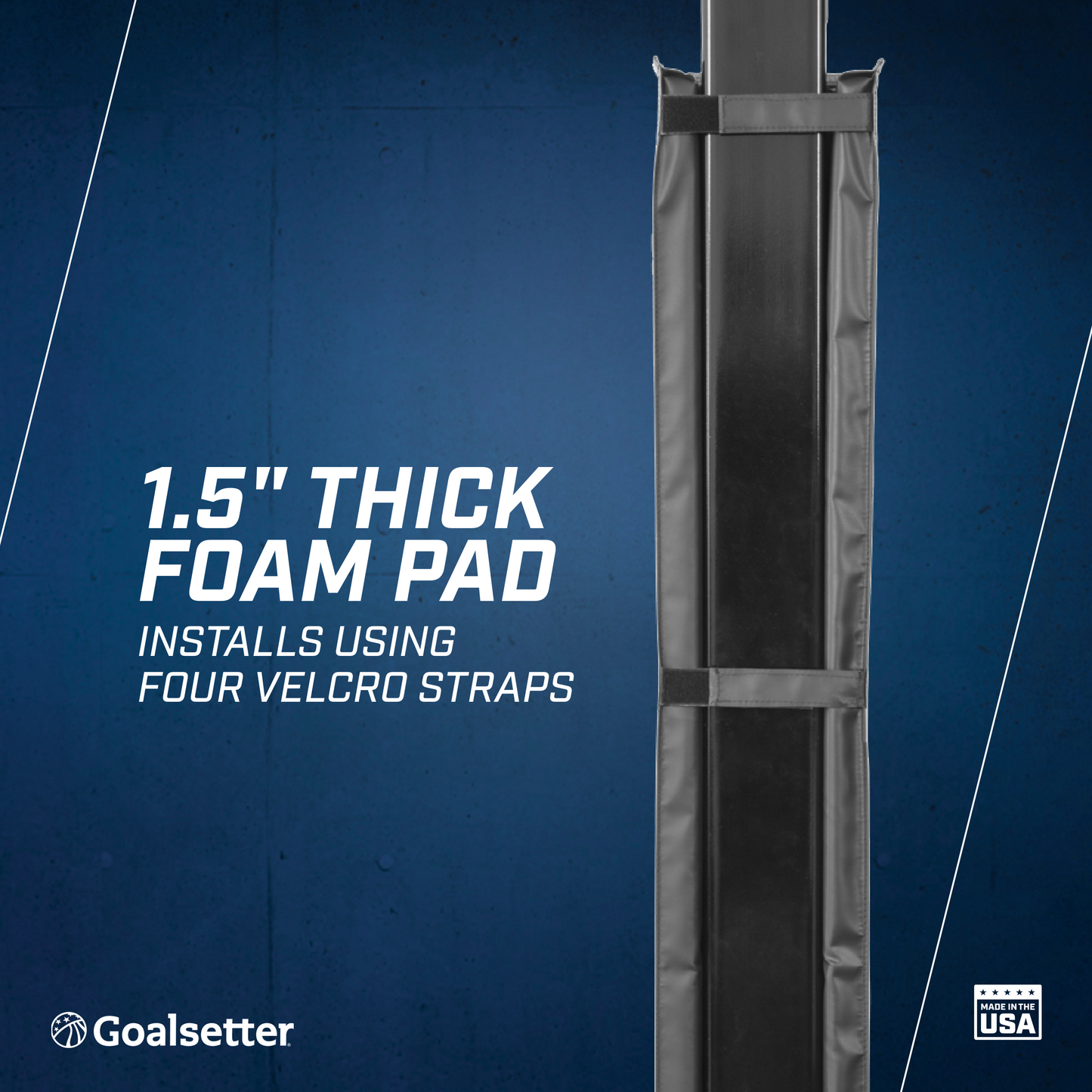 North Dakota State Bison Basketball Pole Pad
