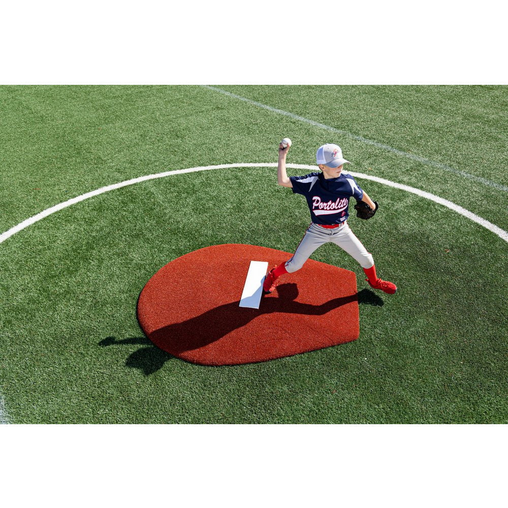 PortoLite 6" Stride Off Portable Youth Pitching Mound For Baseball