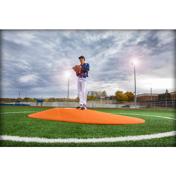 Portolite 10" Full Length Portable Pitching Mound for High School