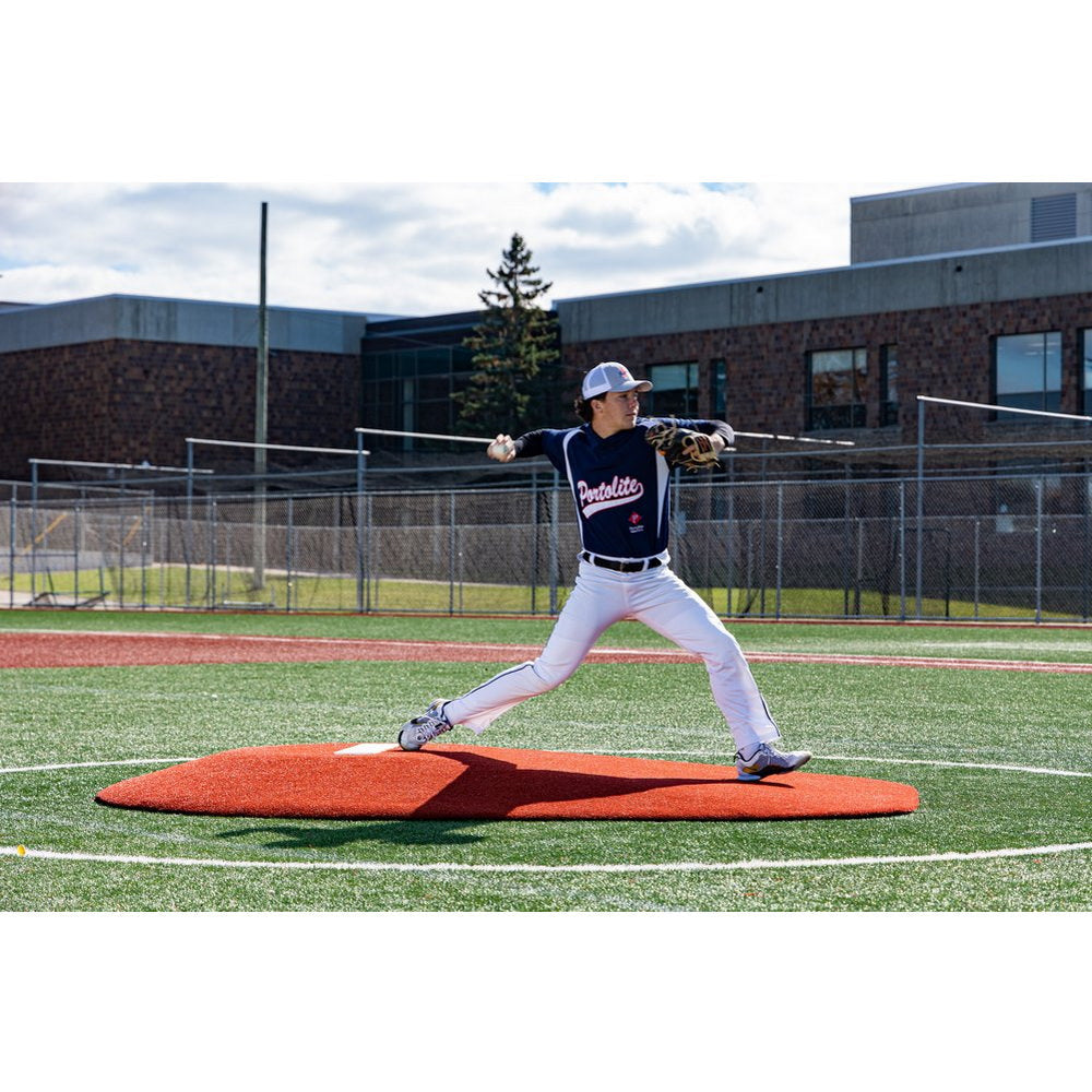 Portolite 10" Full Length Portable Pitching Mound for High School