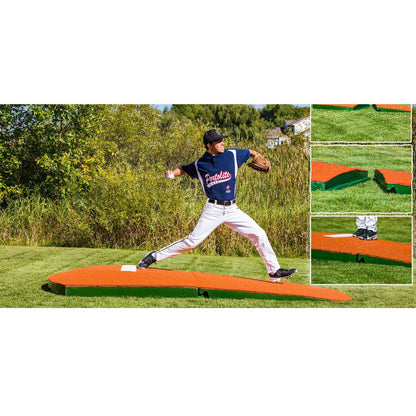 Portolite 10" Full Size 2-Piece Portable Practice Pitching Mound