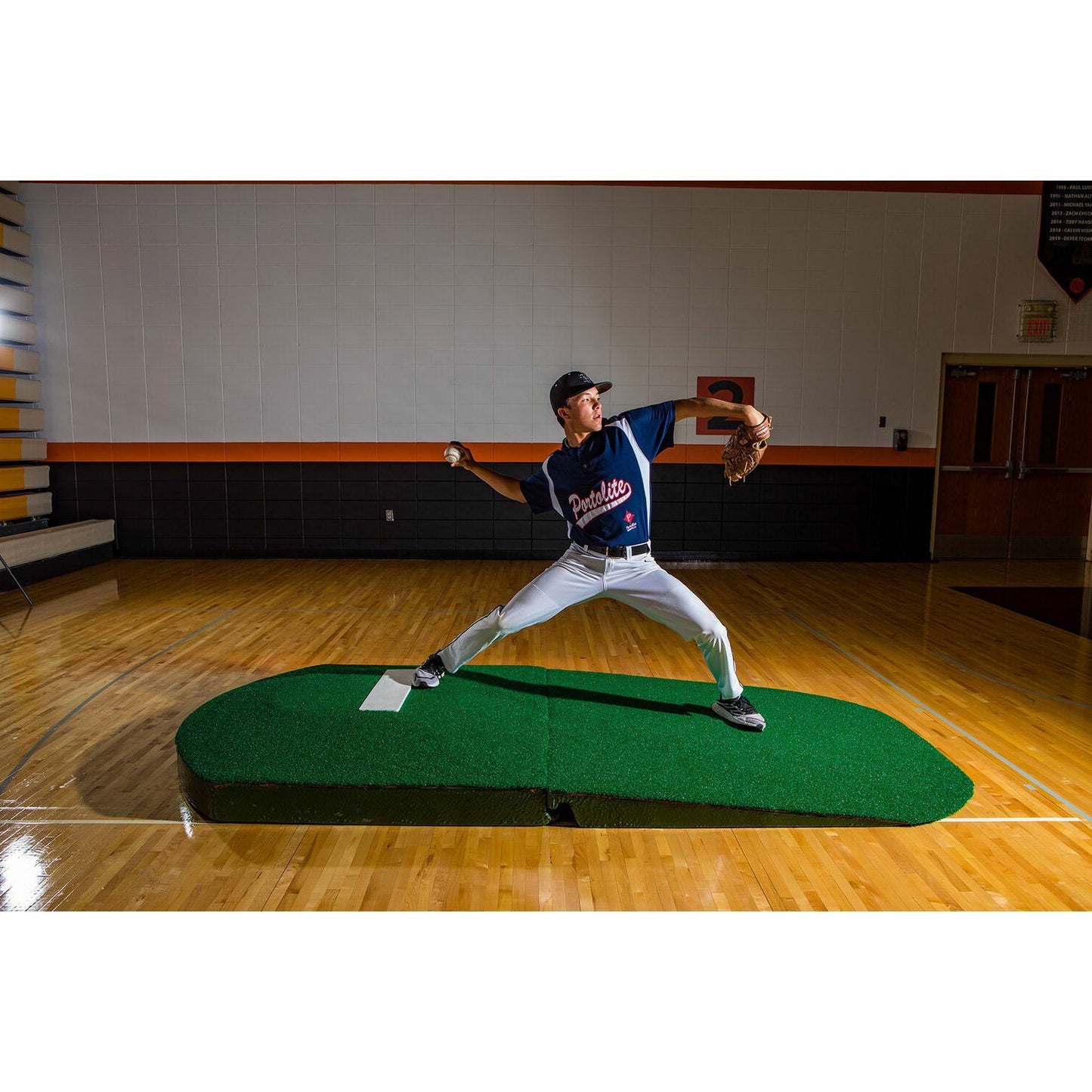 Portolite 10" Full Size 2-Piece Portable Practice Pitching Mound