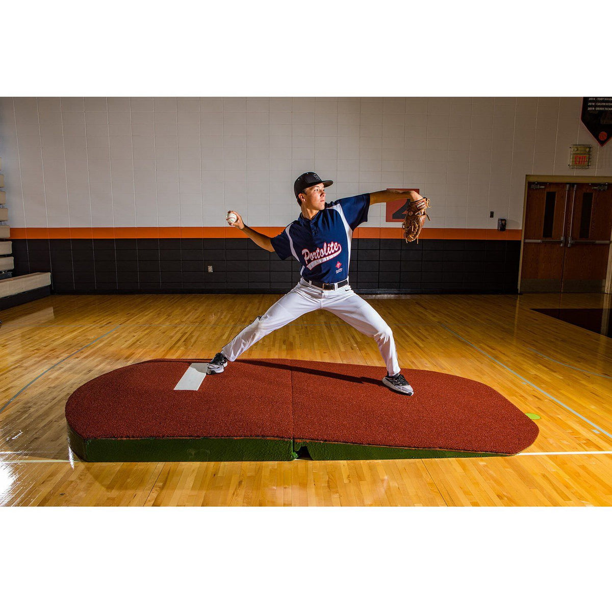 Portolite 10" Full Size 2-Piece Portable Practice Pitching Mound