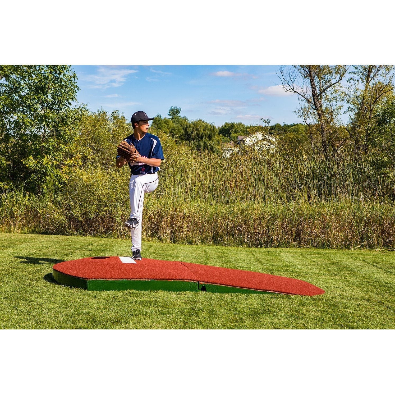 Portolite 10" Full Size 2-Piece Portable Practice Pitching Mound