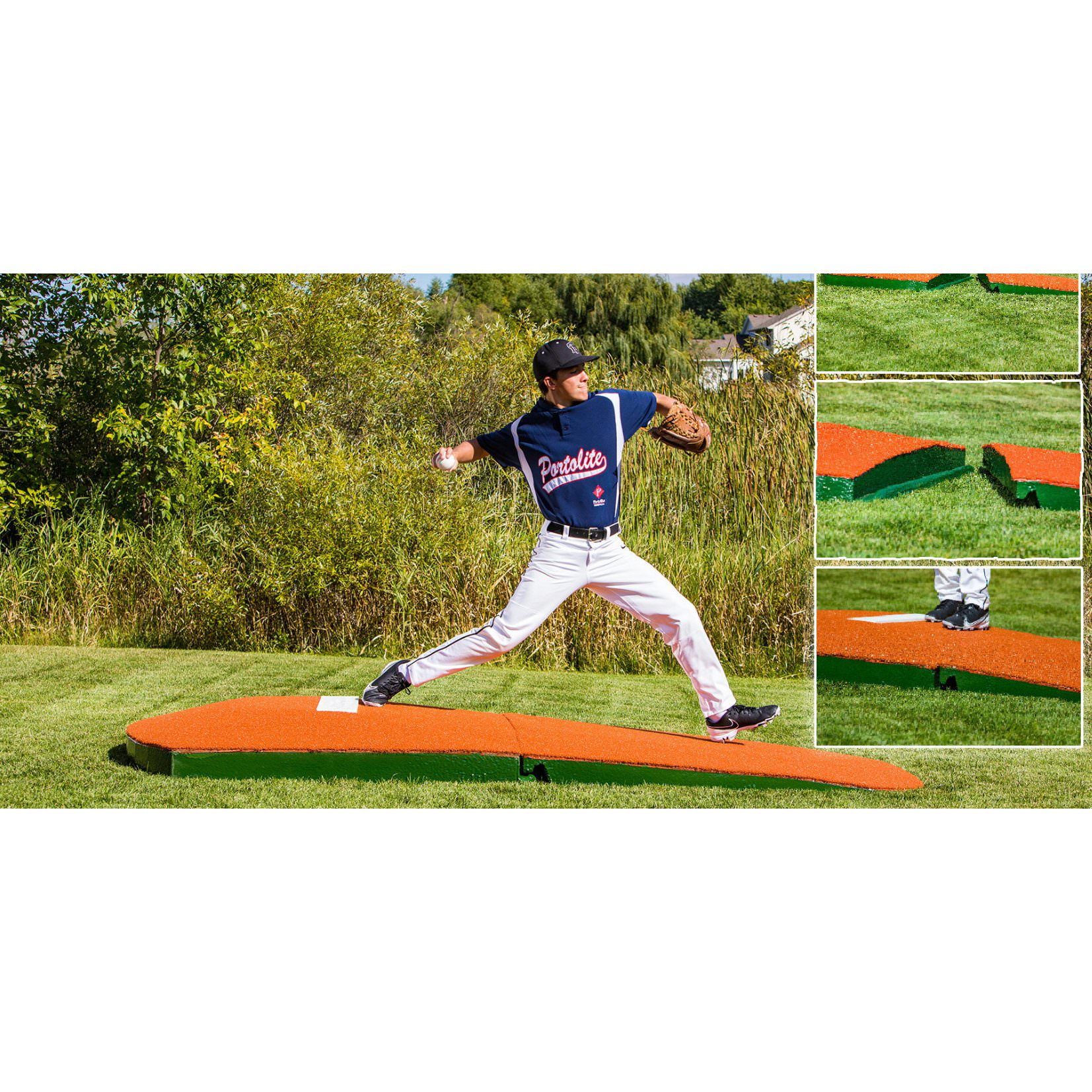 Portolite 10" Two-Piece Practice Pitching Mound