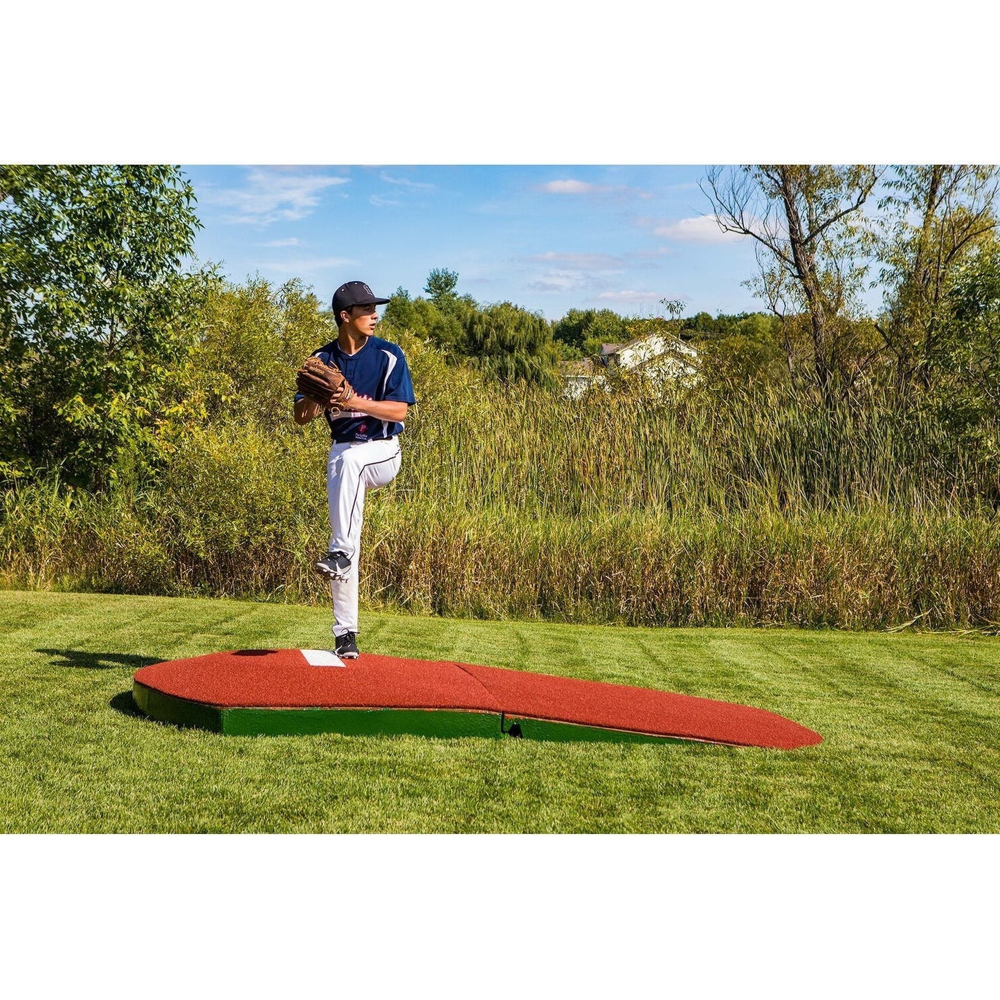 Portolite 10" Two-Piece Practice Pitching Mound