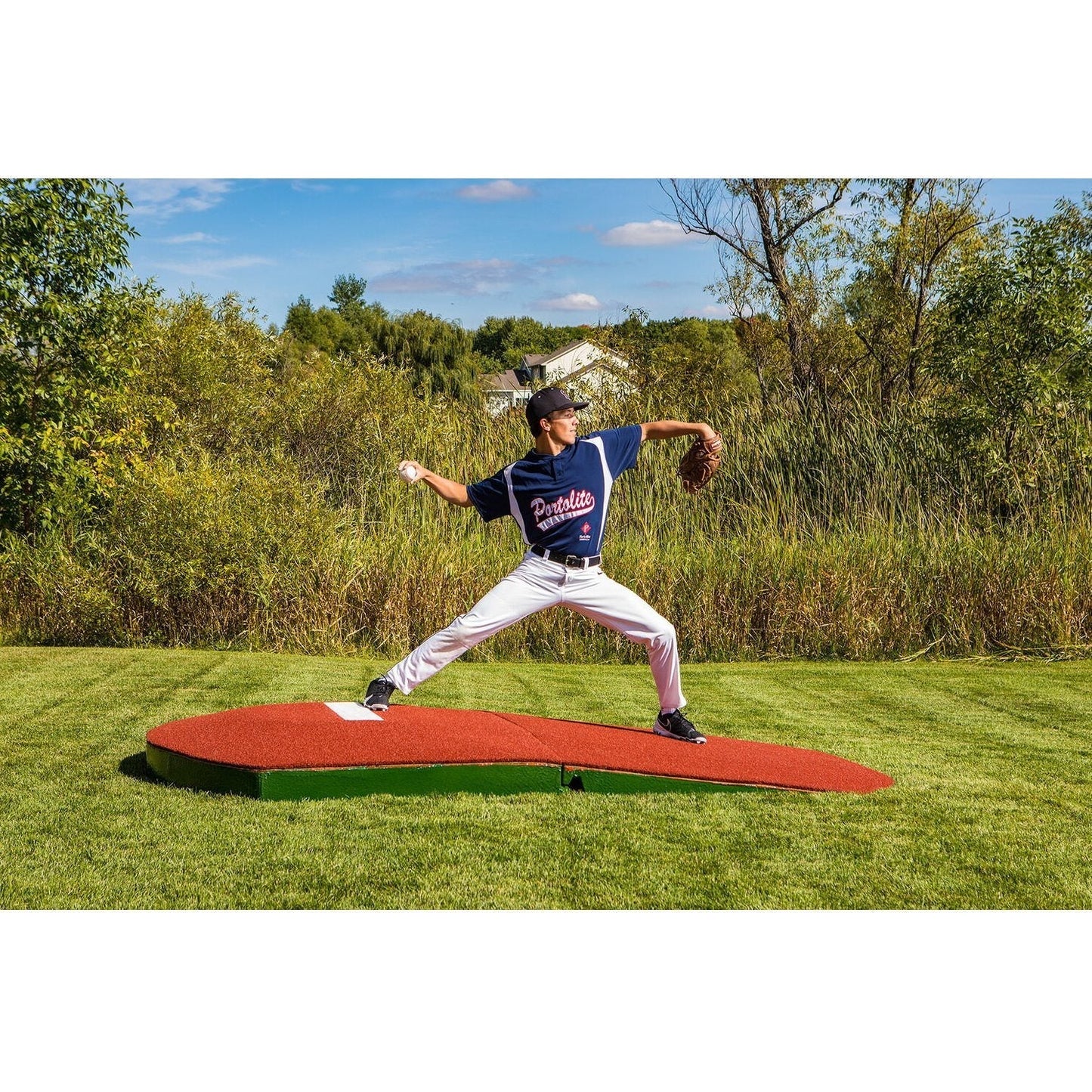 Portolite 10" Two-Piece Practice Pitching Mound