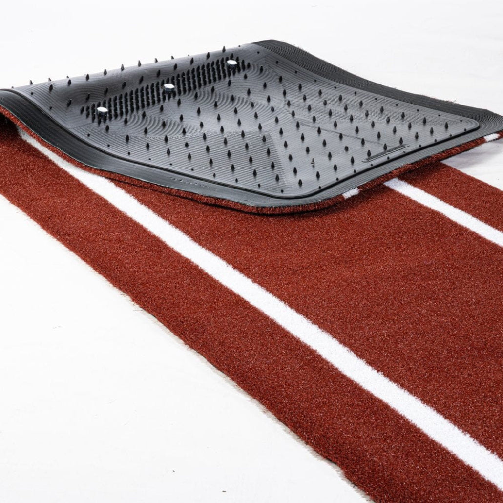 Portolite Signature Practice Mat with Spikes with Lines / Lanes:  SPP1136