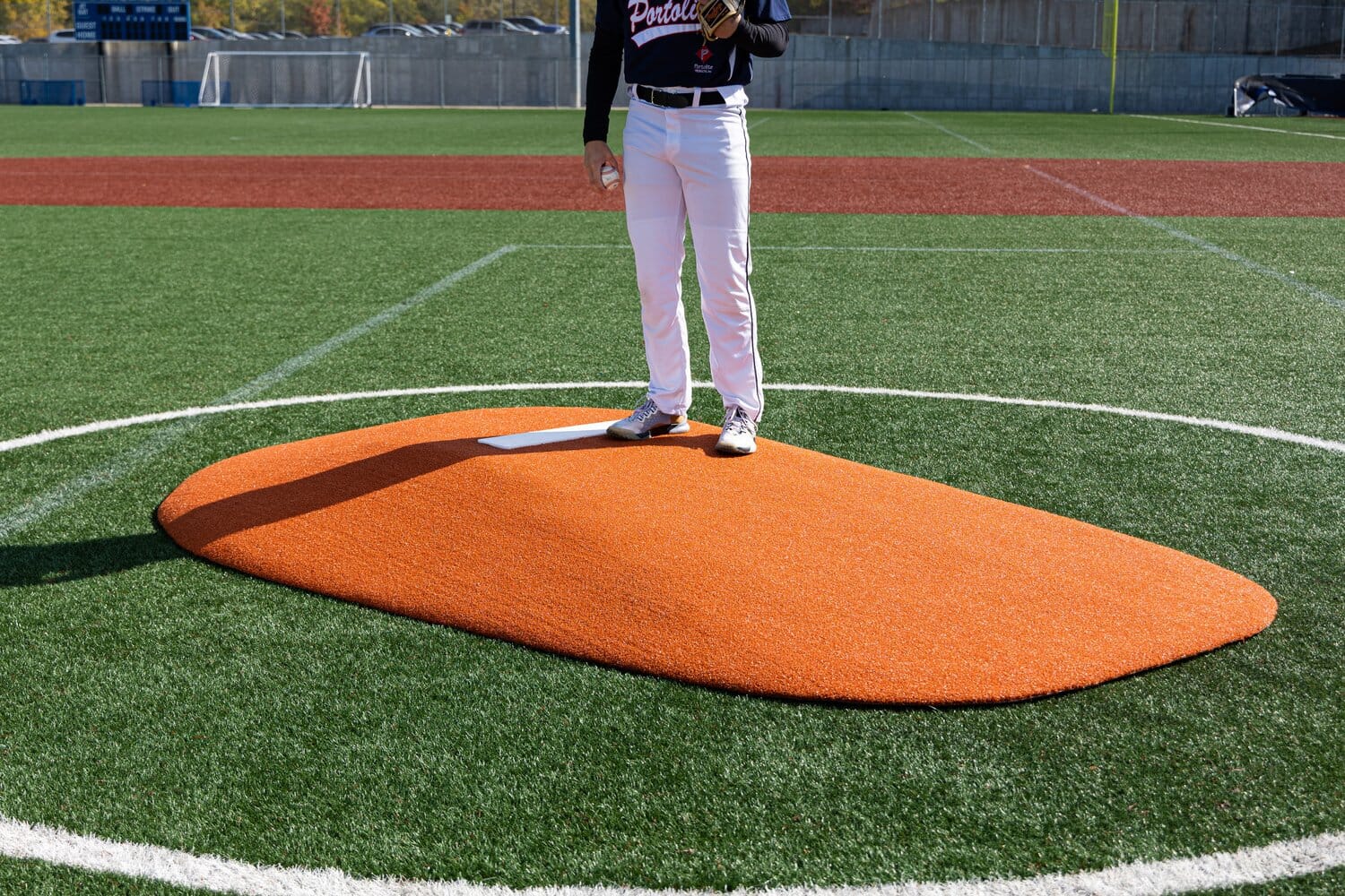 Portolite Oversized 8 Inch High 1-Piece Adult Baseball Game Mound: 8125