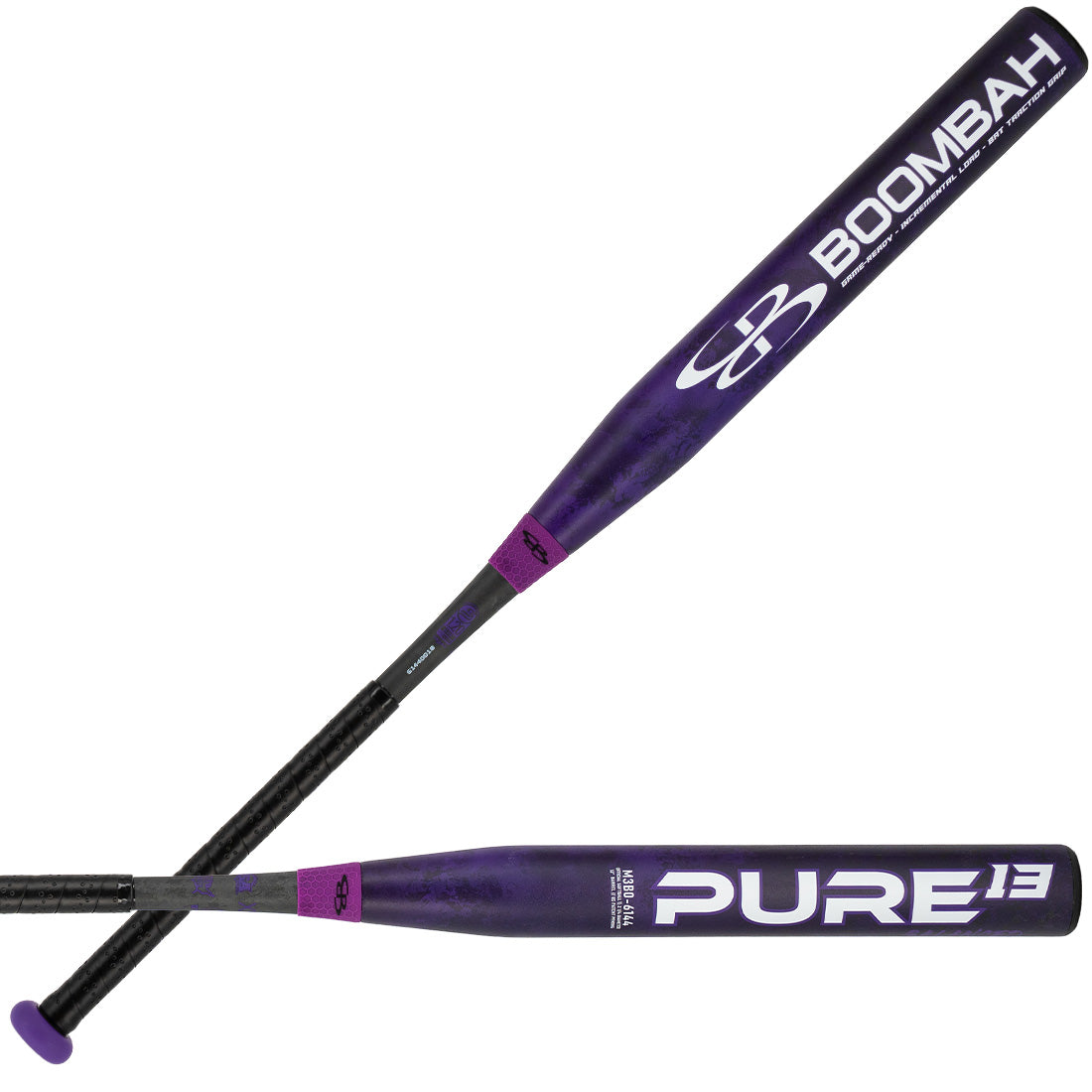 Boombah Pure Purple 13" Balanced Slowpitch Softball Bat: M3B0-6144