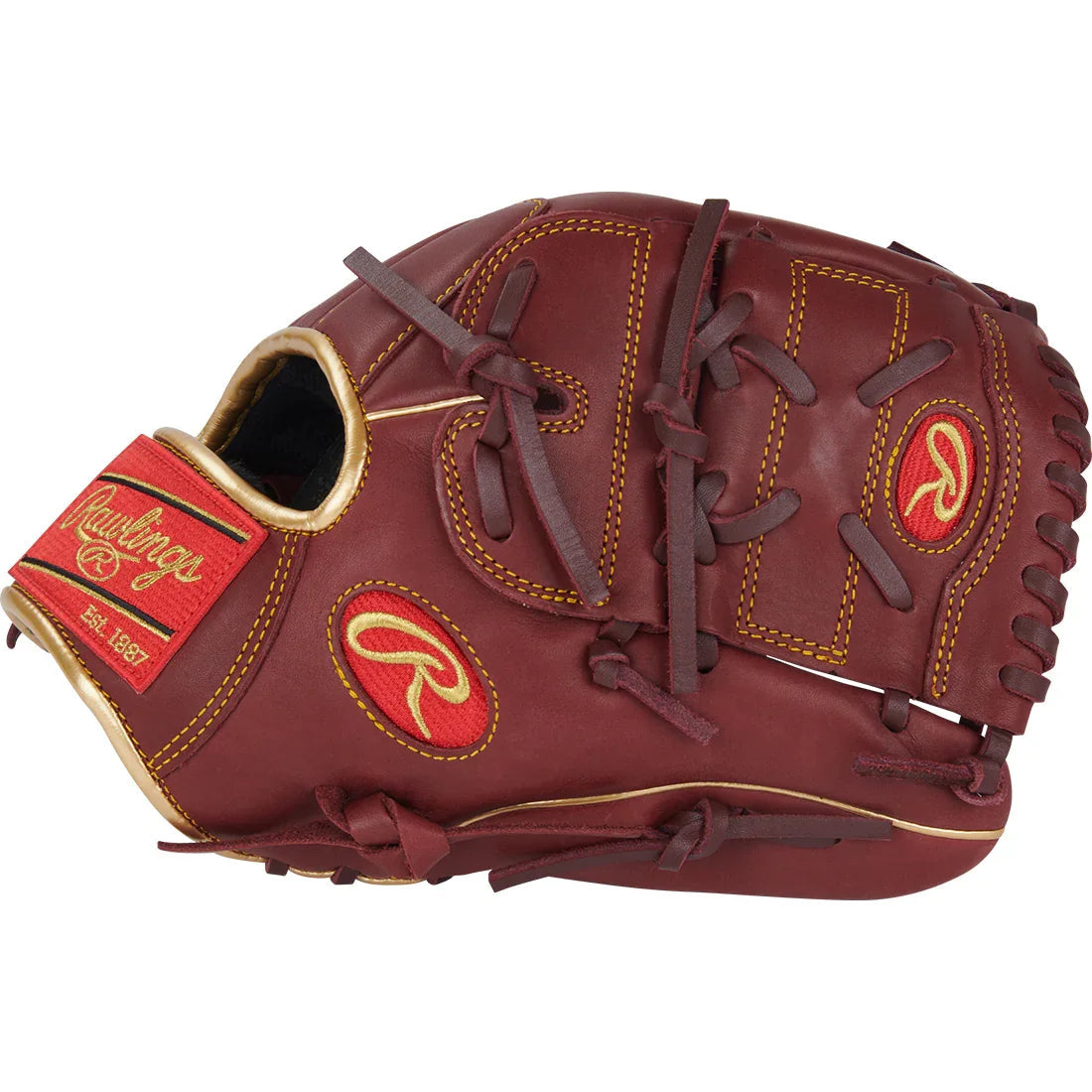 Rawlings R9 Series 12" Infield/Pitcher's Baseball Glove: R9206-9SH