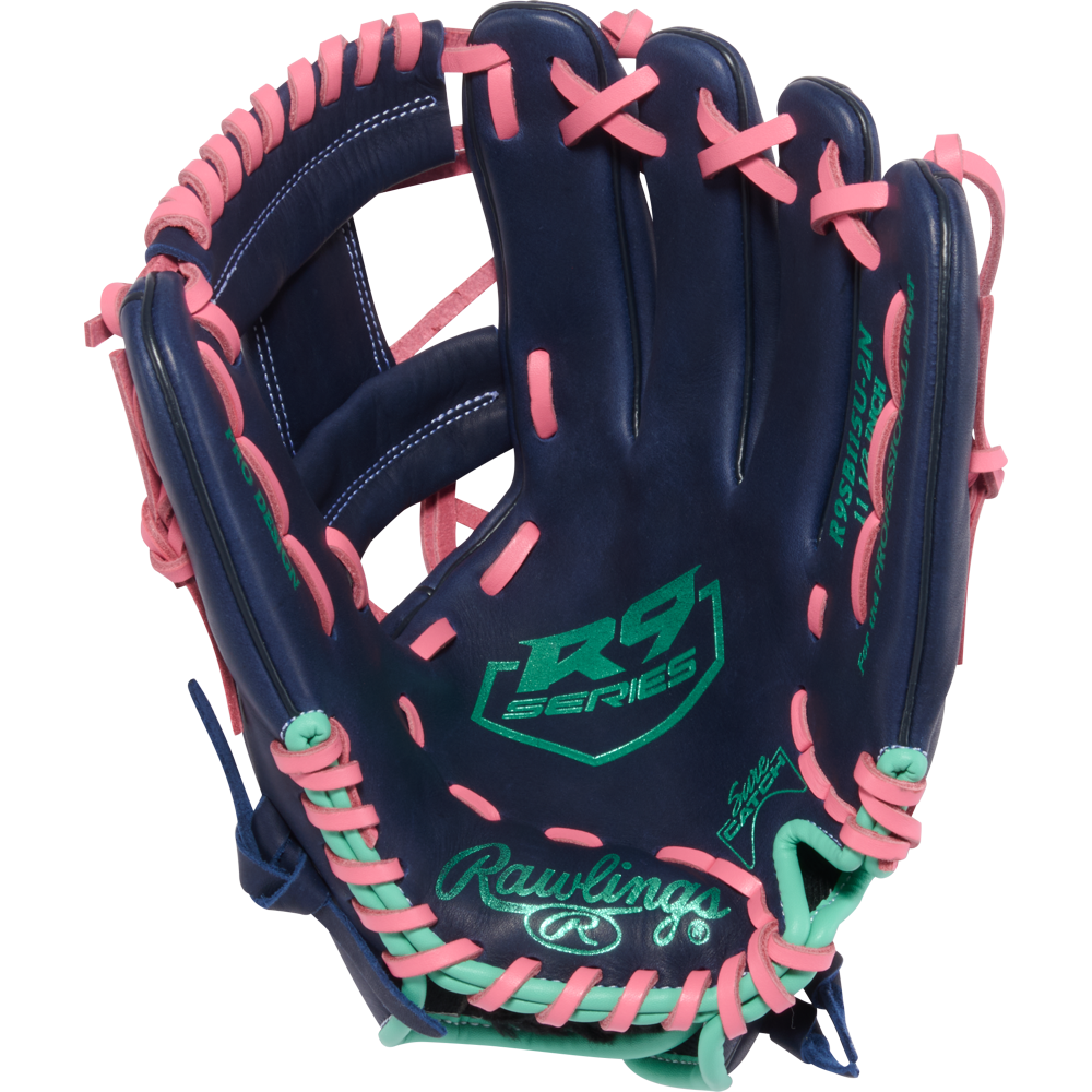Rawlings R9 11.5" Fastpitch Glove: R9SB115U-2N
