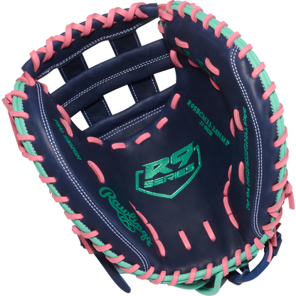 Rawlings R9 33" Fastpitch Catcher's Mitt: R9SBCM33-24NMP