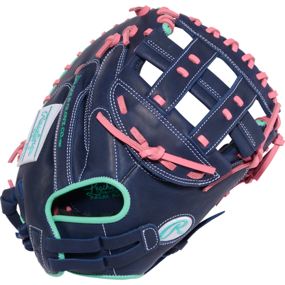 Rawlings R9 33" Fastpitch Catcher's Mitt: R9SBCM33-24NMP
