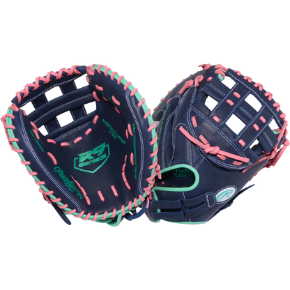 Rawlings R9 33" Fastpitch Catcher's Mitt: R9SBCM33-24NMP
