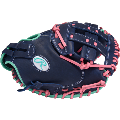 Rawlings R9 33" Fastpitch Catcher's Mitt: R9SBCM33-24NMP