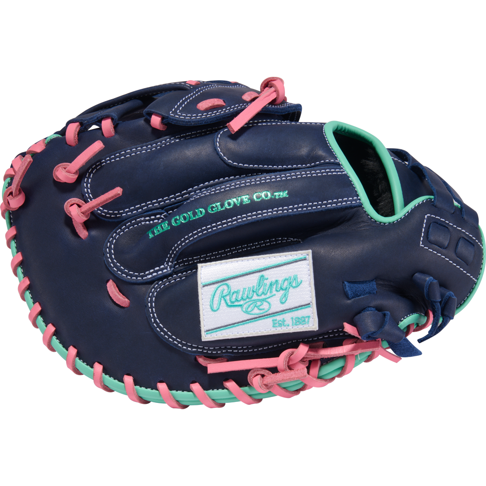 Rawlings R9 33" Fastpitch Catcher's Mitt: R9SBCM33-24NMP