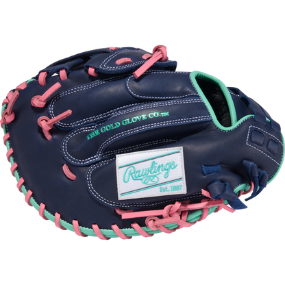 Rawlings R9 33" Fastpitch Catcher's Mitt: R9SBCM33-24NMP