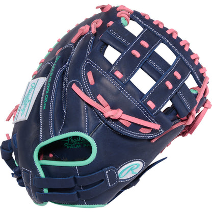 Rawlings R9 Series 33" Fastpitch Softball Catchers Mitt: R9SBCM33-24NMP