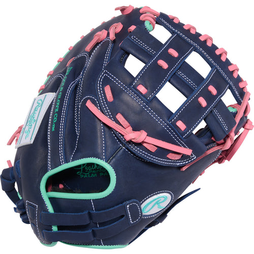 Rawlings R9 Series 33" Fastpitch Softball Catchers Mitt: R9SBCM33-24NMP