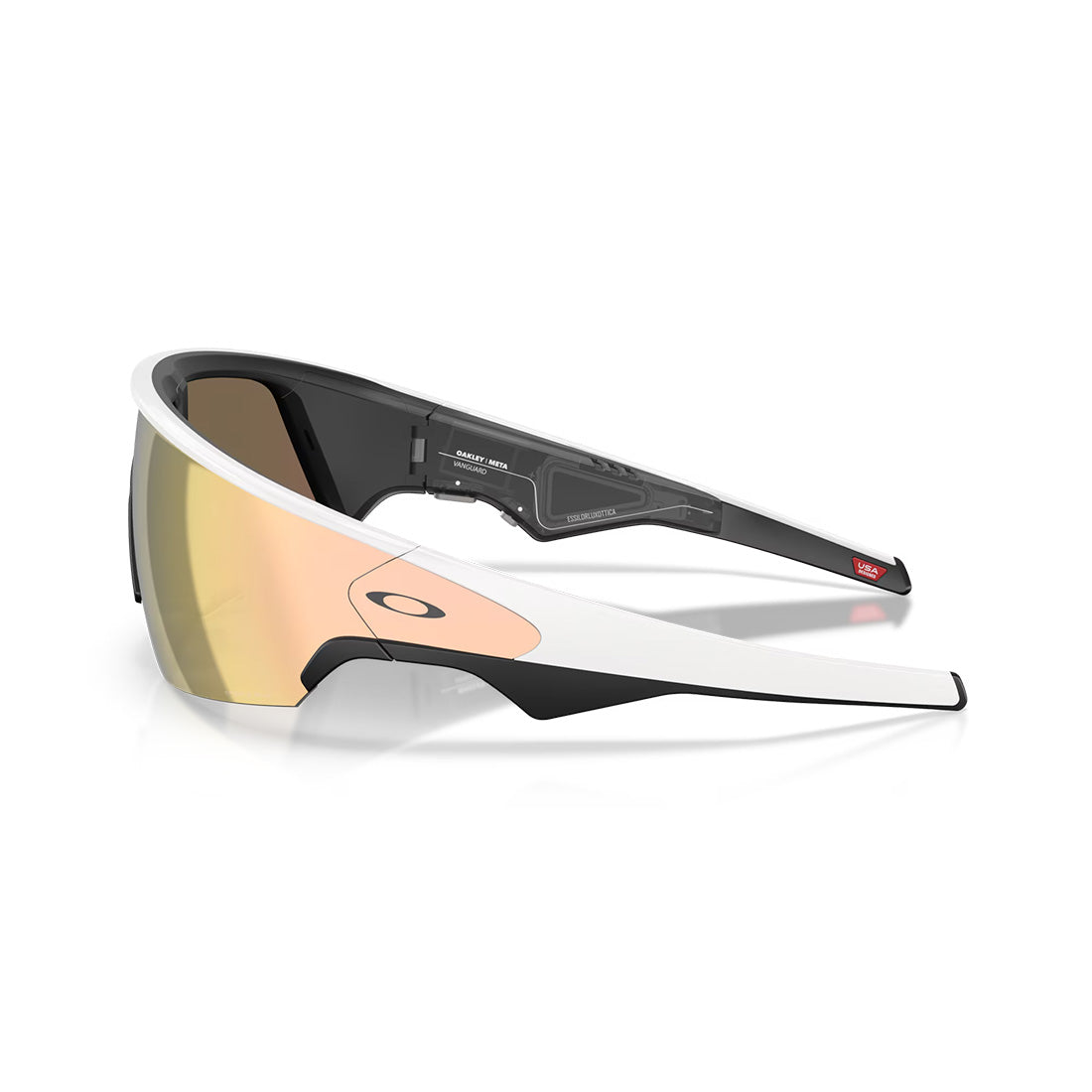 Oakley Meta Vanguard: Prizm Rose Gold, White Frame